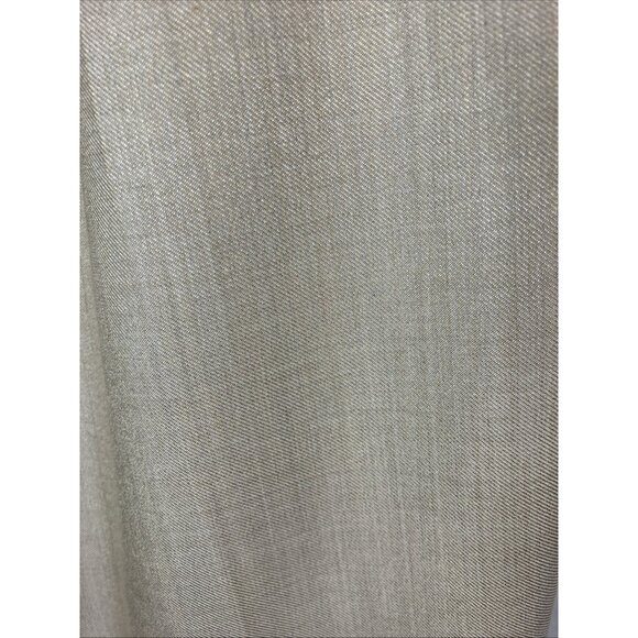 $$$ Sz 3 Shamask Beige   Wool Silk Taper Leg Pants - Picture 4 of 4